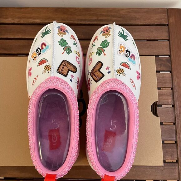 UGG Tazz Pop Sketch Slippers Limited Edition 2024 Women Size 6.5/Big Kid 5Y - Picture 8 of 16